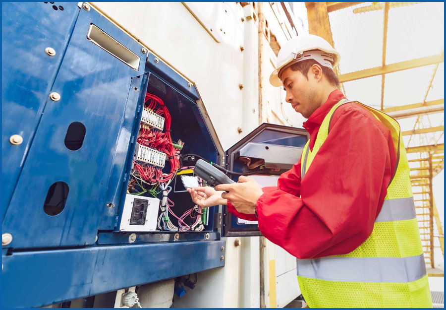 Reefer container monitoring
